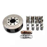 Rexroth Hydraulic Motor Spare Parts  MCR05 MCRE05 Rotary Group Single Double Speed Rotor Piston Roller Plastic Block