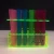 Import RGB light up VIP test tube serving tray round LED test tube serving tray for nightclubs bars from China