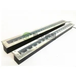 RGB RGBW white yellow 1M linear inground stair outdoor ground lamps 24W 36W underground led recessed driveway light