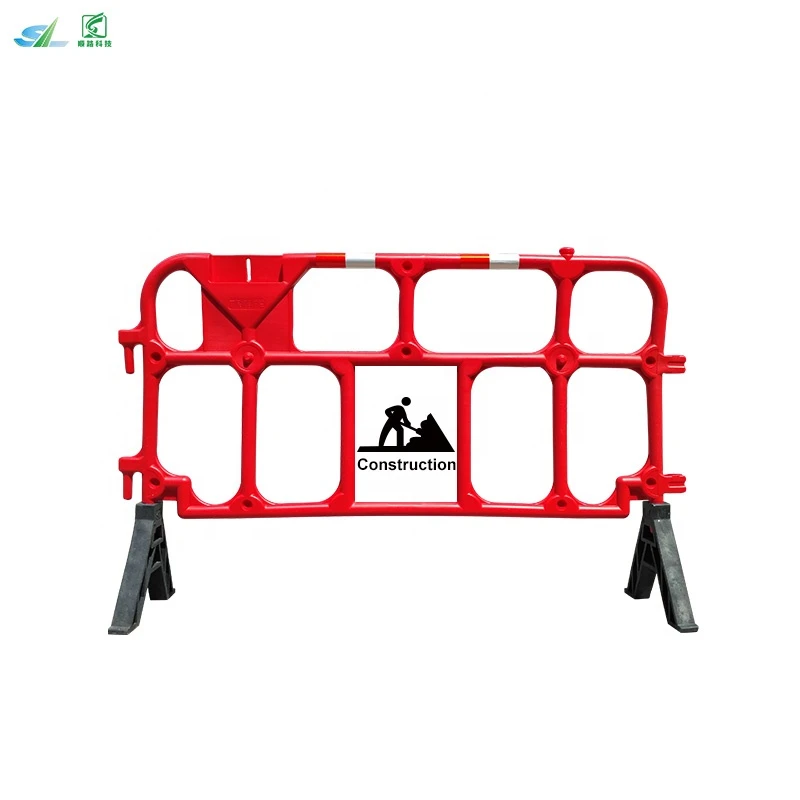 Road advertising mesh fencing signs steel crowd control barrier covers