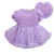 Import ropa para bebes mia habits enfant kids clothing infant easter dress baby bodysuit sets from China