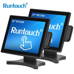 Runtouch RT1520 15&quot; PCAP RT1720 17&quot; Touch Screen Monitor with MSR Card Reader