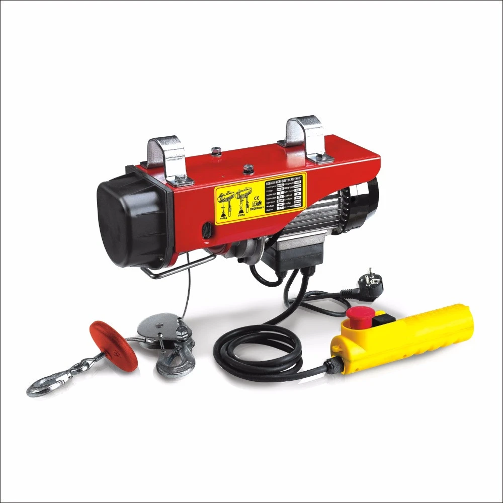 Safety construction mini electric wire rope hoist