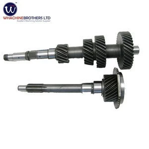Sample available OEM customized metal transmission shaft pump shaft made by whachinebrothers ltd.