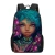 Import School Bags for Kids Girl Ethnic Children Black Art African Girl Printing Primary Book Bags Teenagers from China
