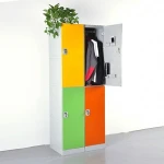 school wardrobe plastic locker  8 door gym changing room locker for students