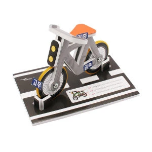 Science experiment kit for kids DIY What Consists of a motorcycle educational toy for children