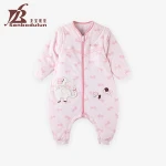 Senbodulun 0-36 months 100% Cotton Detachable Sleeve Baby Sleeping Bag Baby Winter Bag