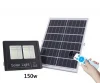 Sensor Solar Lamp 150w 300w Dual-Head LED Solar flood light with remote control for Garden Courtyard