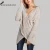 Import Sexy Women Long Sleeve V Neck Knitting Shirts Blouse Sweater Tops Plus Size from China