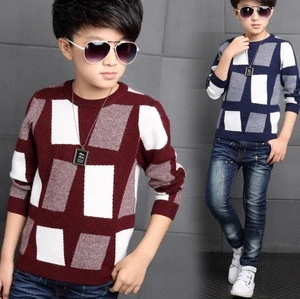 sh20015a 2017 new design Knitting sweater patterns design for baby boy