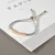 Import Shangjie OEM joyas Fashion Customized Gold Plated  Rope Jewelry Adjustable Bracelets Stainless Steel Bracelet Bar Bracelets from China