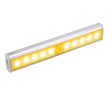 Shareus Powered by battery 10 led night light Closet Cupboard battery power light LED Motion Sensor Light