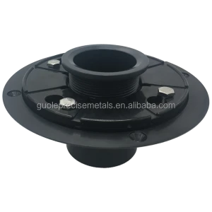 Shower drain base with adjustble ring-ABS