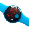 Silicone bracelet electronic led backlight wrist watch digital big number led watches