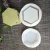 Import silicone planter mold hexagon shapes concrete Storage can molds home decoration Cement 3d vase mould from China