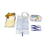 Single-Use Sterile Urethral Catheter Tray with Latex Foley Catheter