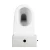 Import siphonic single toilet, elegant washdown toilet bowl, ceramic two piece water closet from China