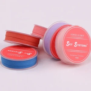 SKY T8 Nylon Cord 001#~100#Color 0.85mm Matte Jewelry Cord Jewelry Jewelry Accessories Bracelet and Necklace Material 468Colors