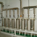 Small scale oil refinery plant for cooking oil production line