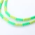 Import Soft bamboo grain pattern single adjustable Beaded handle Plastic Ball Bearing Jump Rope from China