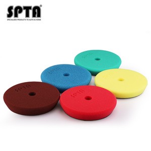 SPTA 5 inch RO/DA  Car Polishing Pads With Round Hole Buffing Pads For Car Care Car Detailing