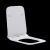 Import Square shaped Slim line one button and quick release open Front toilet Seat from China