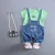 Import SS-806B Summer Latest Fashion Style Child Clothes Solid T Shirt+Strap Jeans Boys Clothing Sets from China