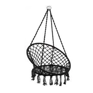 Stable Fabric Macrame Hammock Swing Chair For Outdoor