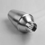 Stainless Steel Cocktail Shaker Bar Set Tools with Martini Mixer Double Measuring Jigger Mixing Spoon Liquor Pourer Muddler