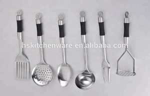 stainless steel cookware HS2199S cooking utensil set with holder