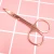 Import Stainless Steel Curved Titanium Beauty Manicure Eyebrow Scissors from China