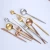 Import Stainless Steel Edible gold cutlery for gala dinners hotel wedding from China