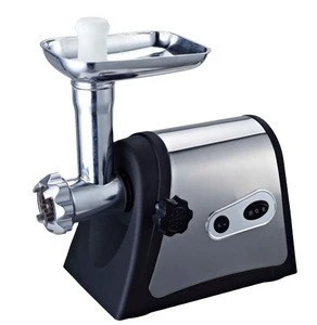 Stainless steel electric Meat Grinder and Sausage Stuffer with Aluminum grinder head and tray and Stainless steel cutting blade