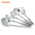 Import Stainless Steel Kitchen Cooking Spoon Utensils 5pcs Set 304 Serving Spoons from China