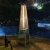 Stainless steel Pyramid outdoor patio infrared heater flame patio heater for swimming pool