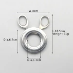 Stainless Steel Scissor Egg Topper Cutter Egg Opener