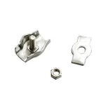 Stainless Steel Simplex Wire Rope Clip Cable Clamps