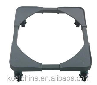 Stainless Steel Washing machine bracket with wheels from koqi china supplier