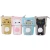 Import Stand Store Pencil Holder Canvas PU Cartoon Cute Cat Telescopic Pencil Pouch Bag Stationery Pen Case Box with Zipper Closure from China