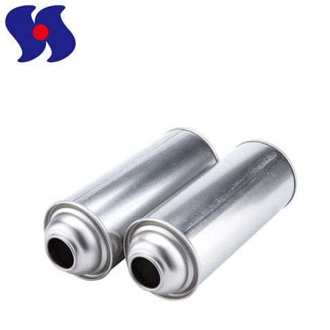 Standard Size 65x158mm Empty Butane Gas Straight Wall Aerosol Tin Can Manufacturer in Guangzhou