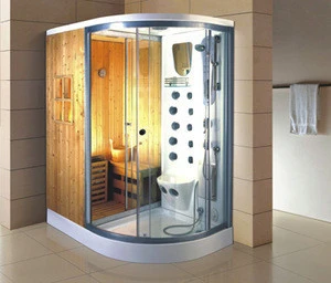 steam shower room with dry  sauna (806)