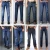 Import Straight Soft Bulk Black Stretch Skinny Jeans, Fit Cotton Wash Ripped Denim Distressed Jeans Men from China