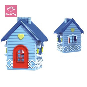 Strawberry small plastic cabin kids games toys baby playhouse indoor