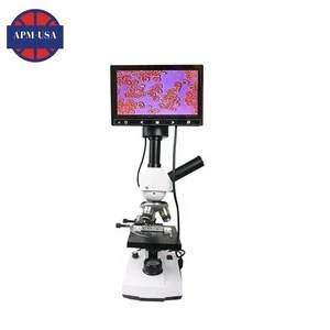 Student Video LCD Camera Digital Optional Polarizing Microscope
