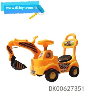 Super Power Mini Ride On Car Toys Construction Truck Vehicle Remote Control Rc Car 2.4g Plastic Baby Toys For Kids