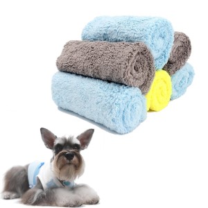 Super Soft Pet Clothing Drying Towel for Dogs Cats