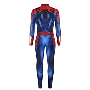 Superhero Spiderman Jumpsuit Tights Cosplay Halloween costume