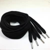 Supply cotton braided flat wide draw cords