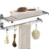 SUS304 stainless steel towel rack bathroom accessory towel rack